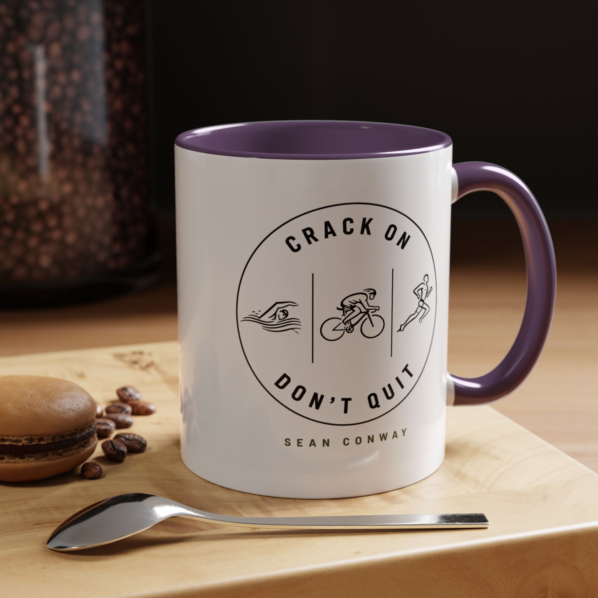 Crack on. Don't Quit. Mug