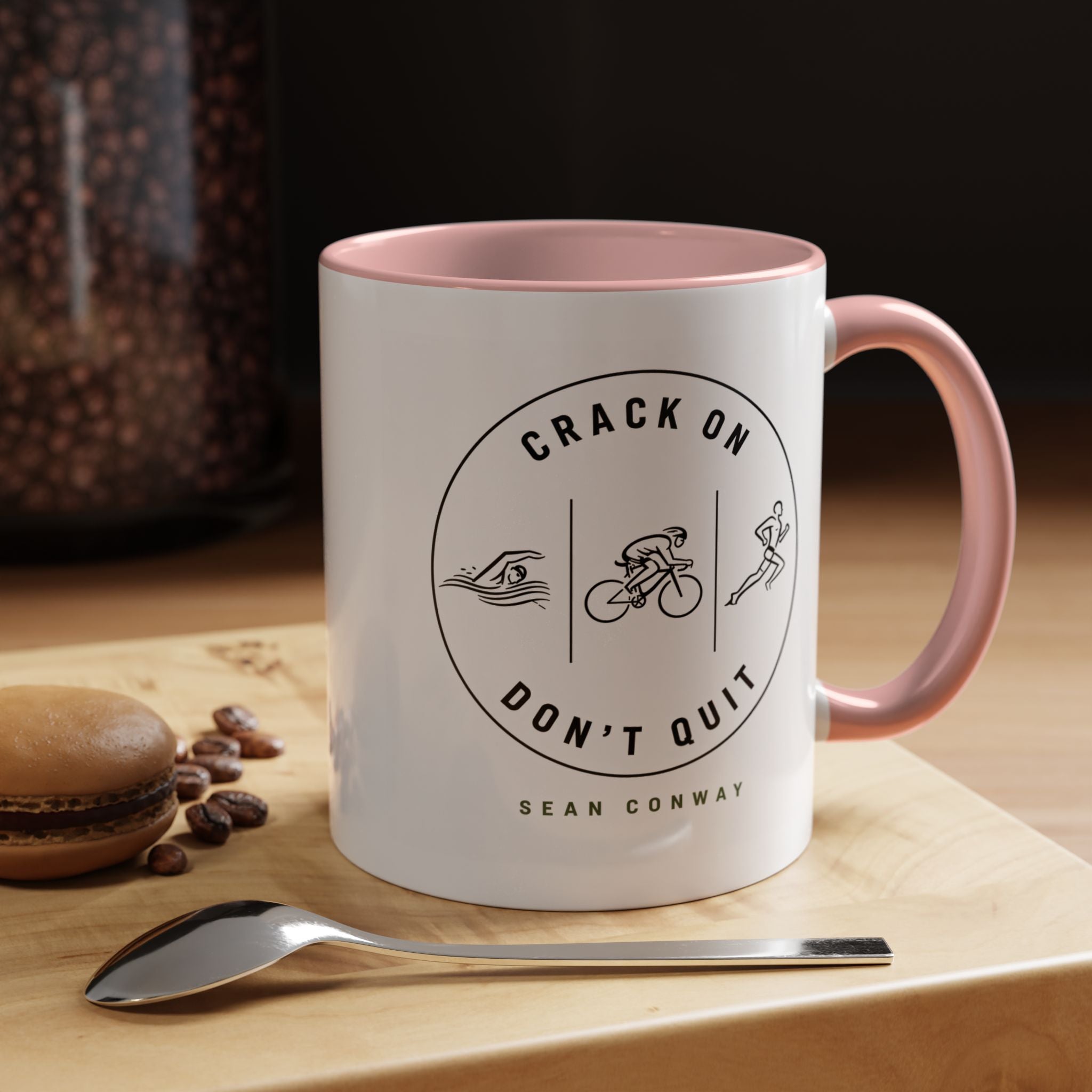 Crack on. Don't Quit. Mug