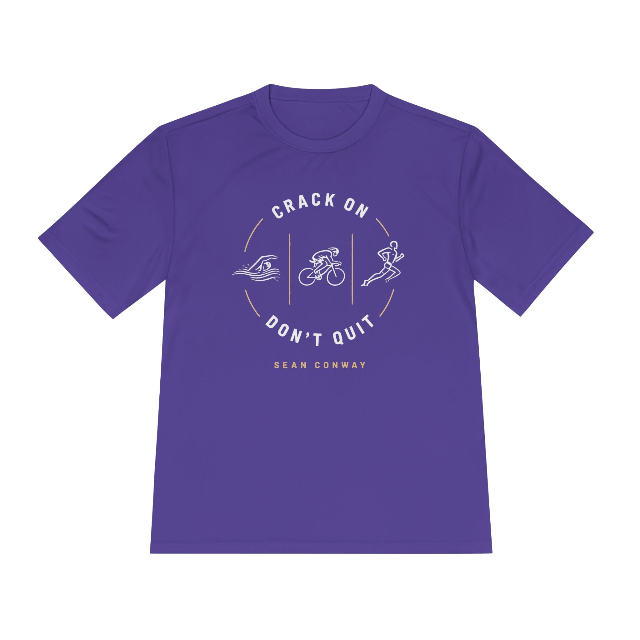 Crack On Don't Quit Active T-Shirt