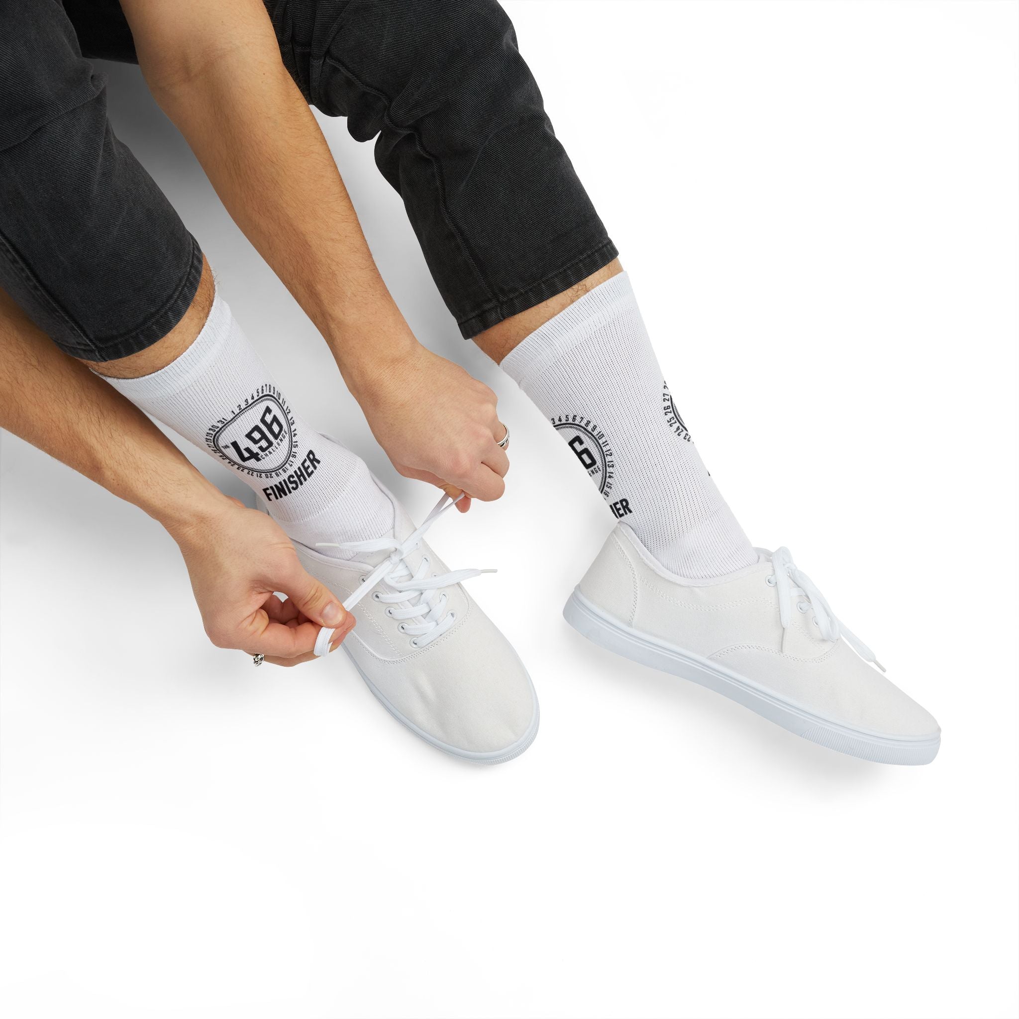 496 Challenge Finishers Socks