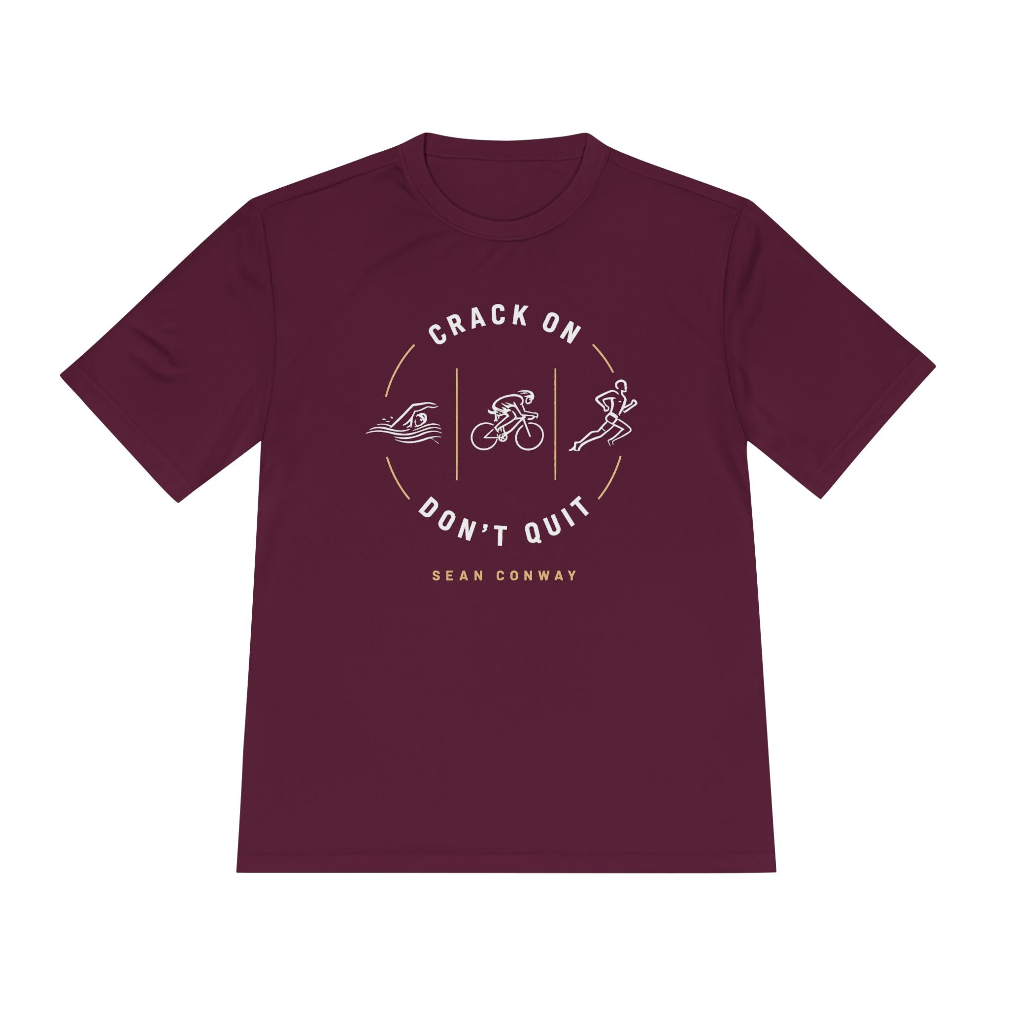Crack On Don't Quit Active T-Shirt