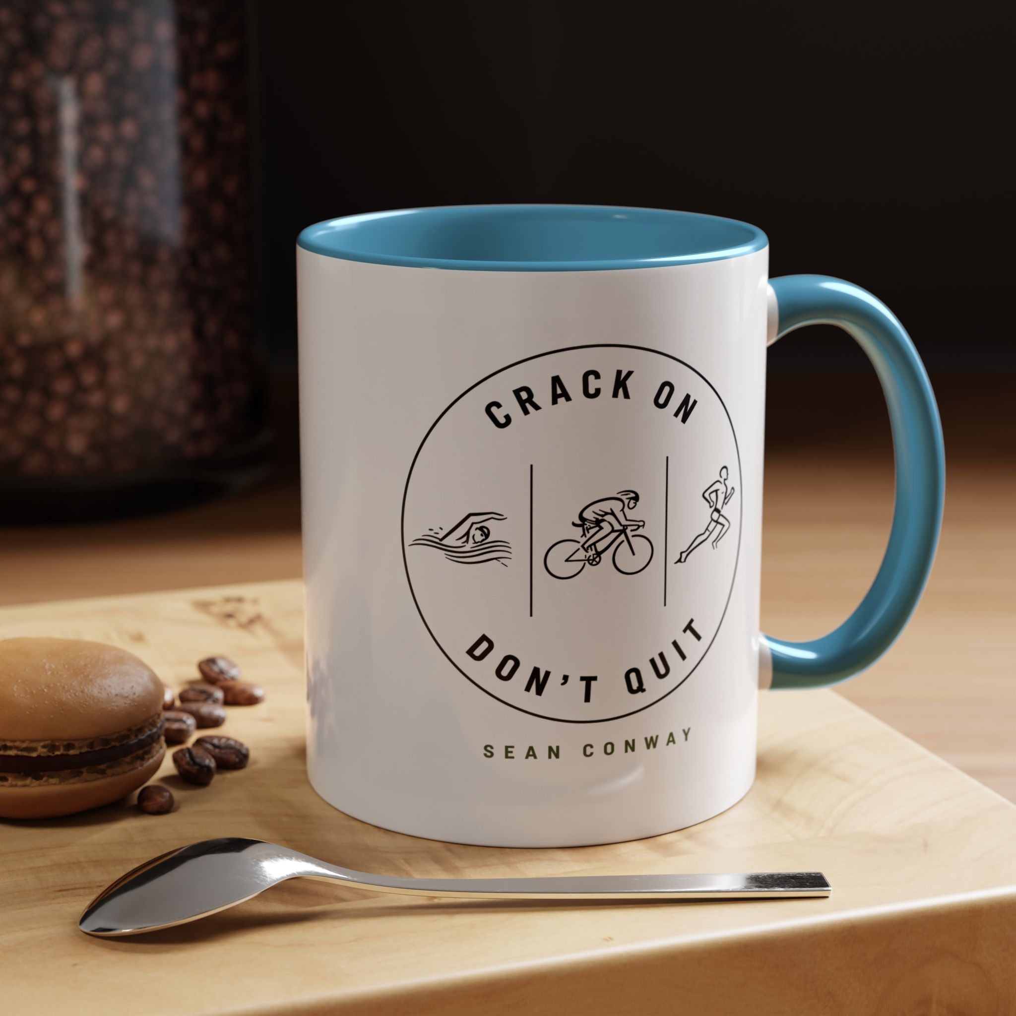 Crack on. Don't Quit. Mug