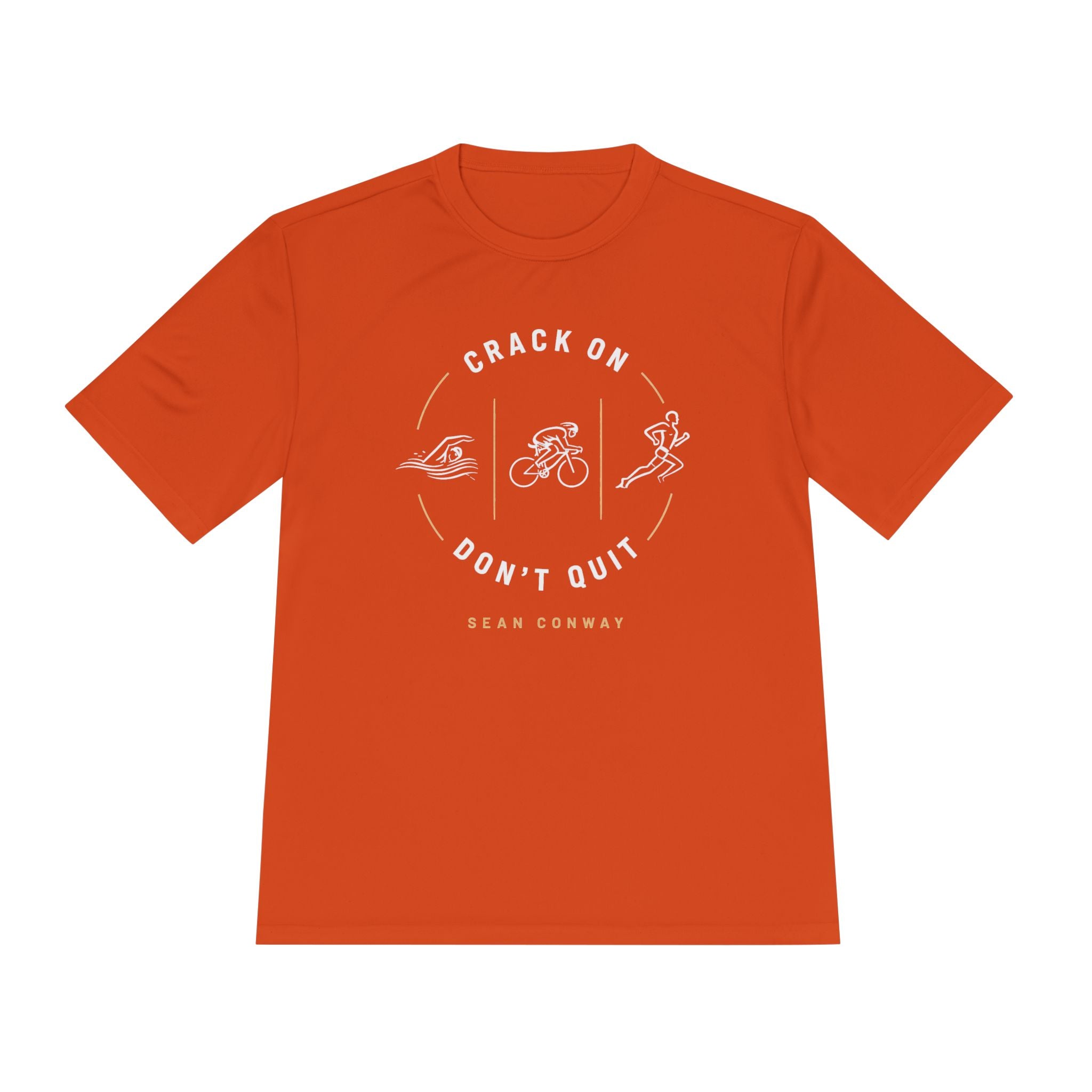 Crack On Don't Quit Active T-Shirt