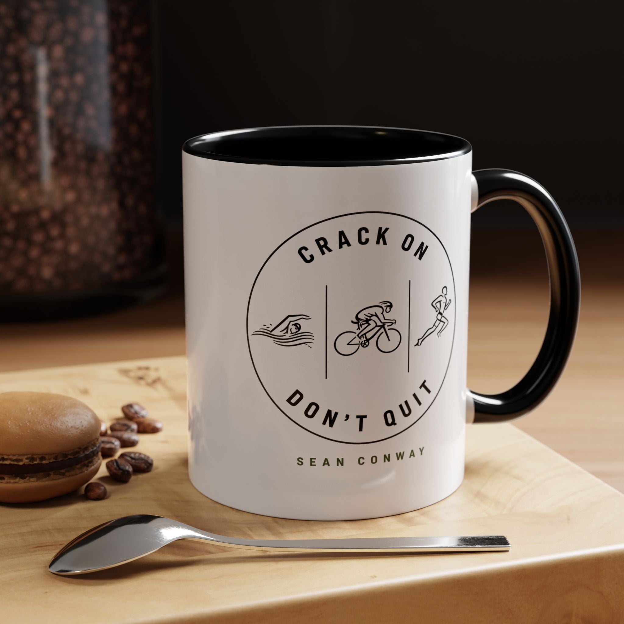 Crack on. Don't Quit. Mug