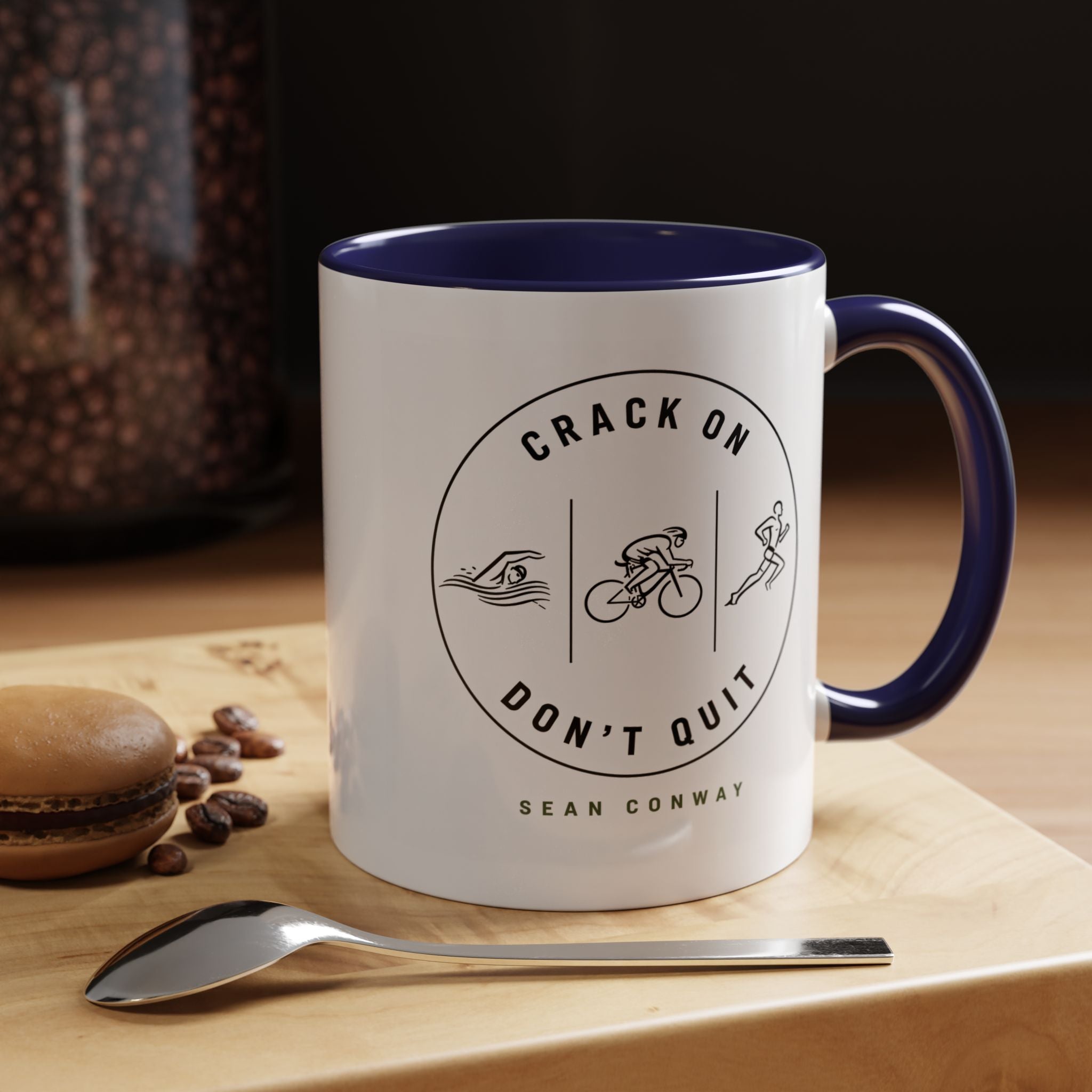 Crack on. Don't Quit. Mug