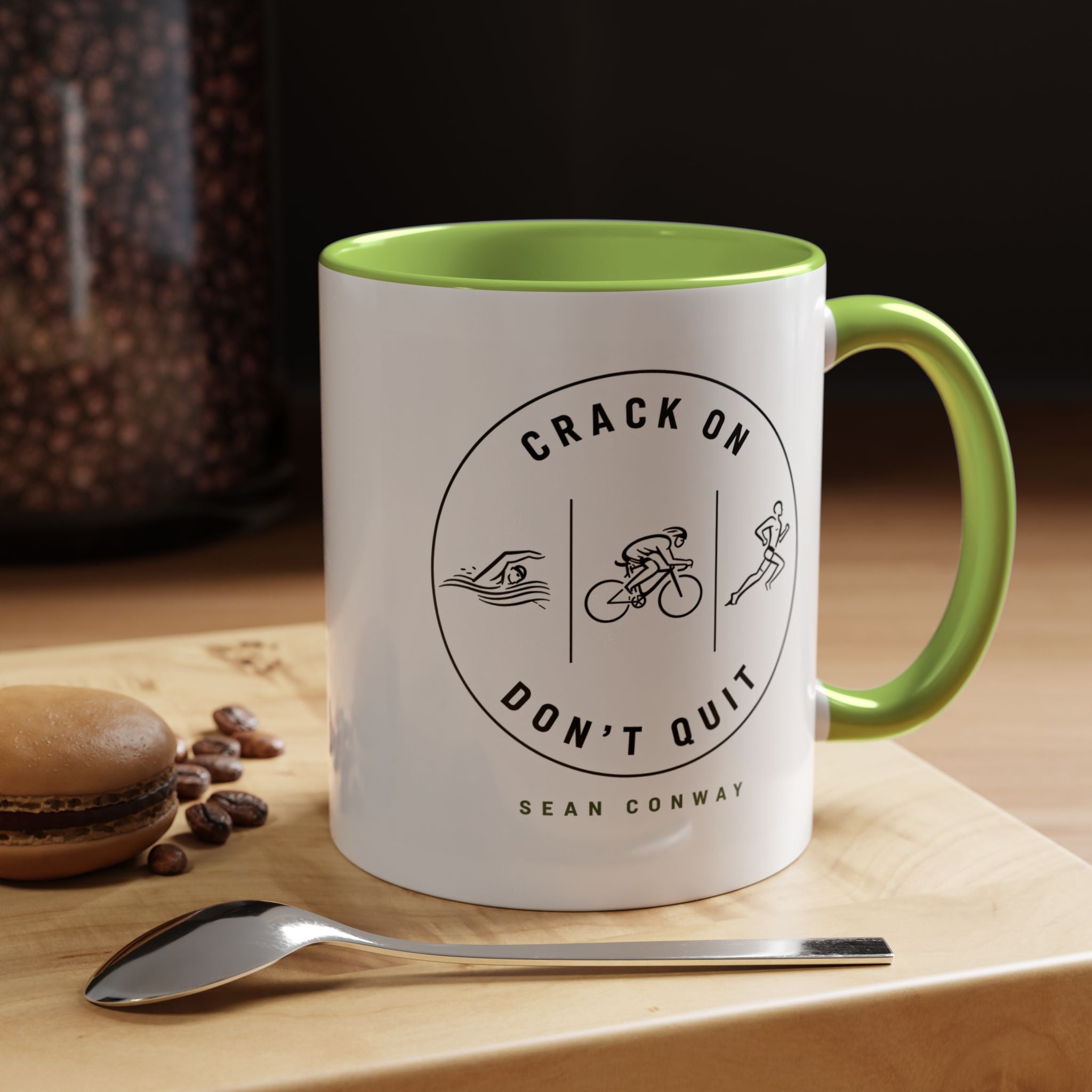 Crack on. Don't Quit. Mug