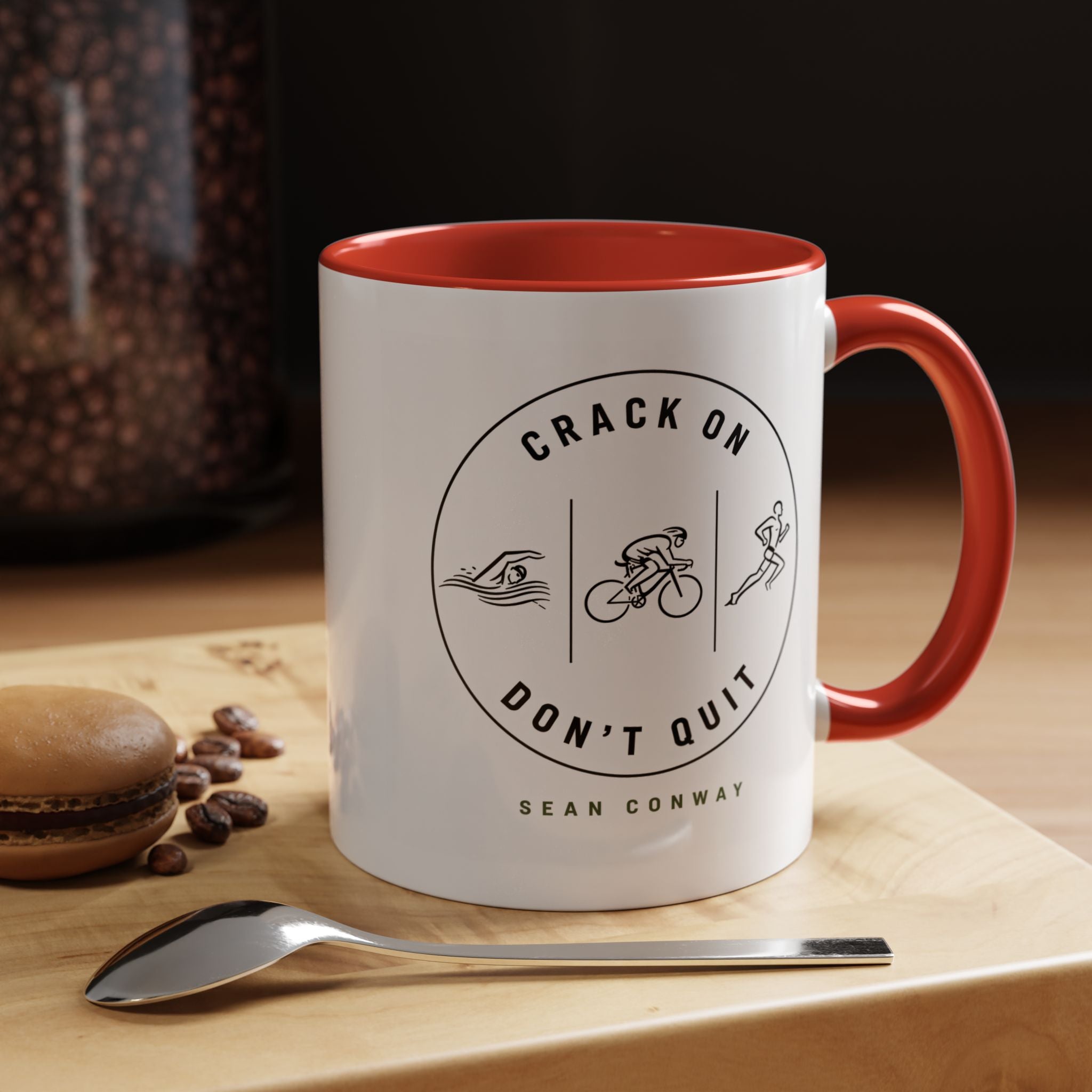Crack on. Don't Quit. Mug