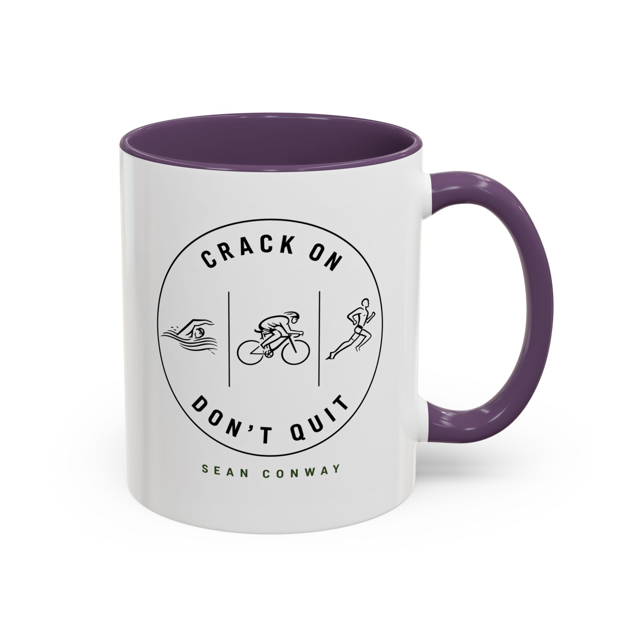 Crack on. Don't Quit. Mug