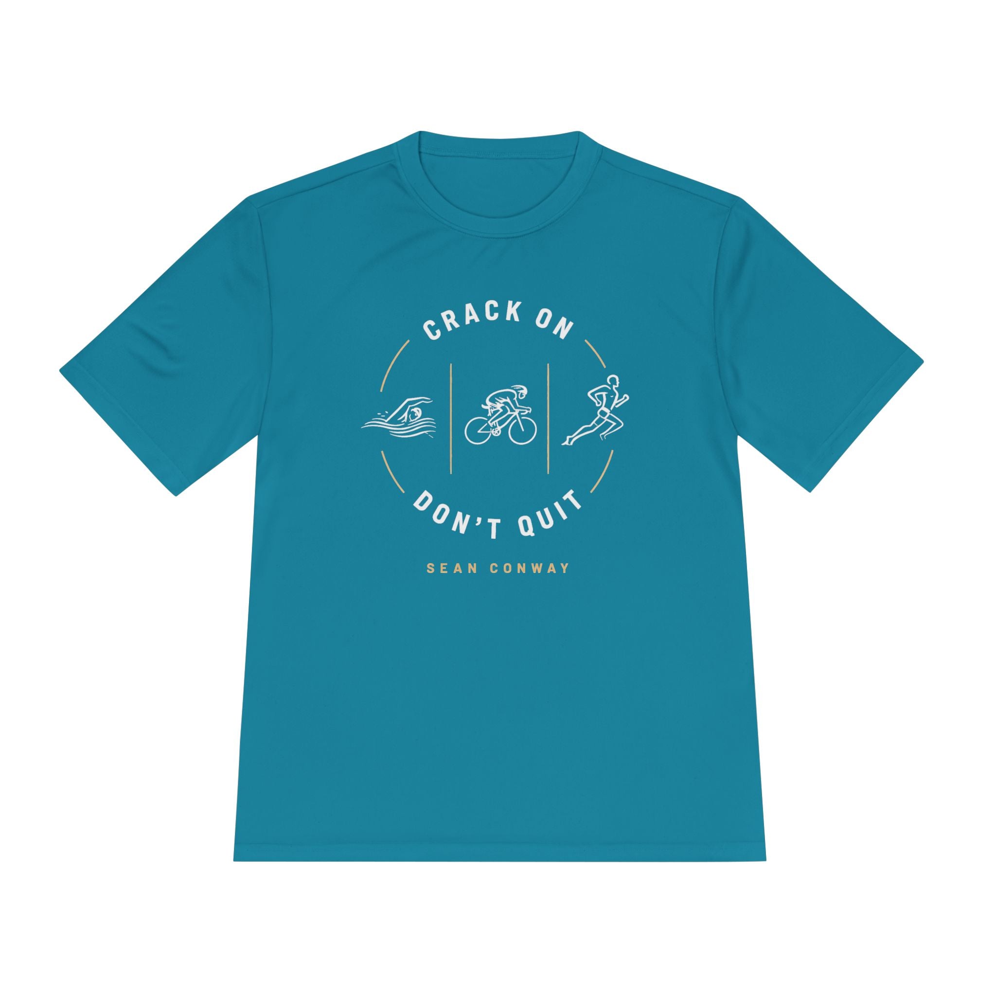 Crack On Don't Quit Active T-Shirt