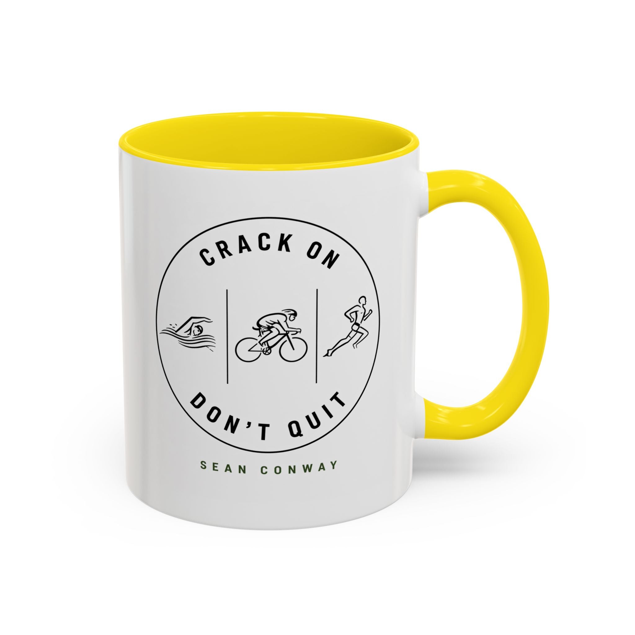 Crack on. Don't Quit. Mug