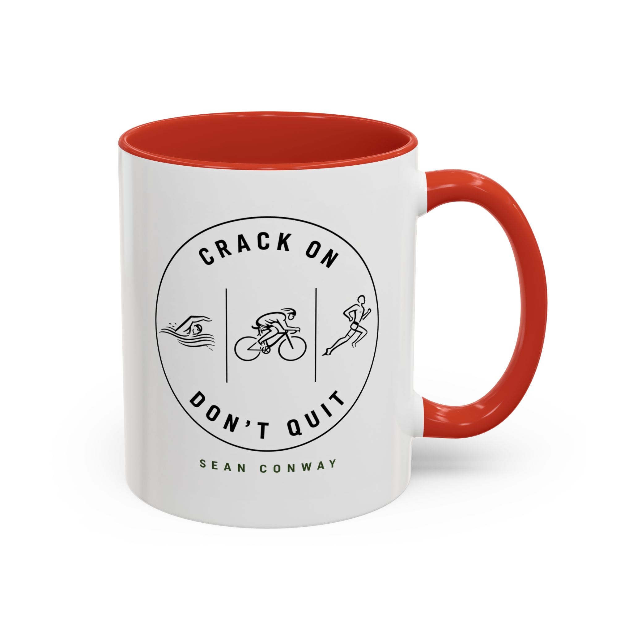 Crack on. Don't Quit. Mug