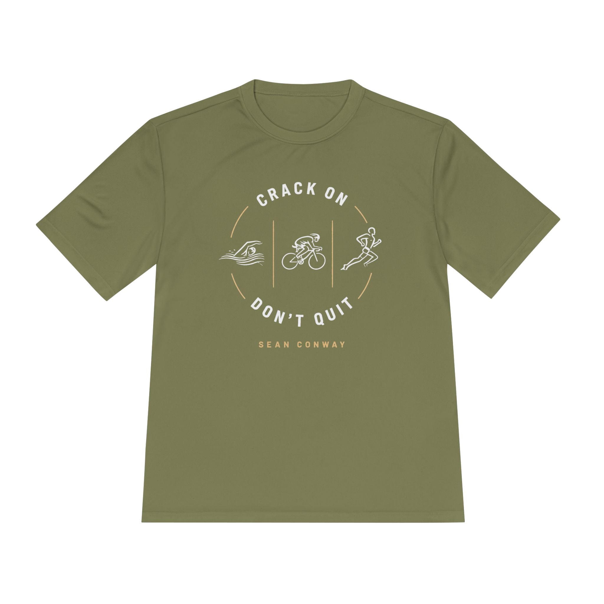 Crack On Don't Quit Active T-Shirt