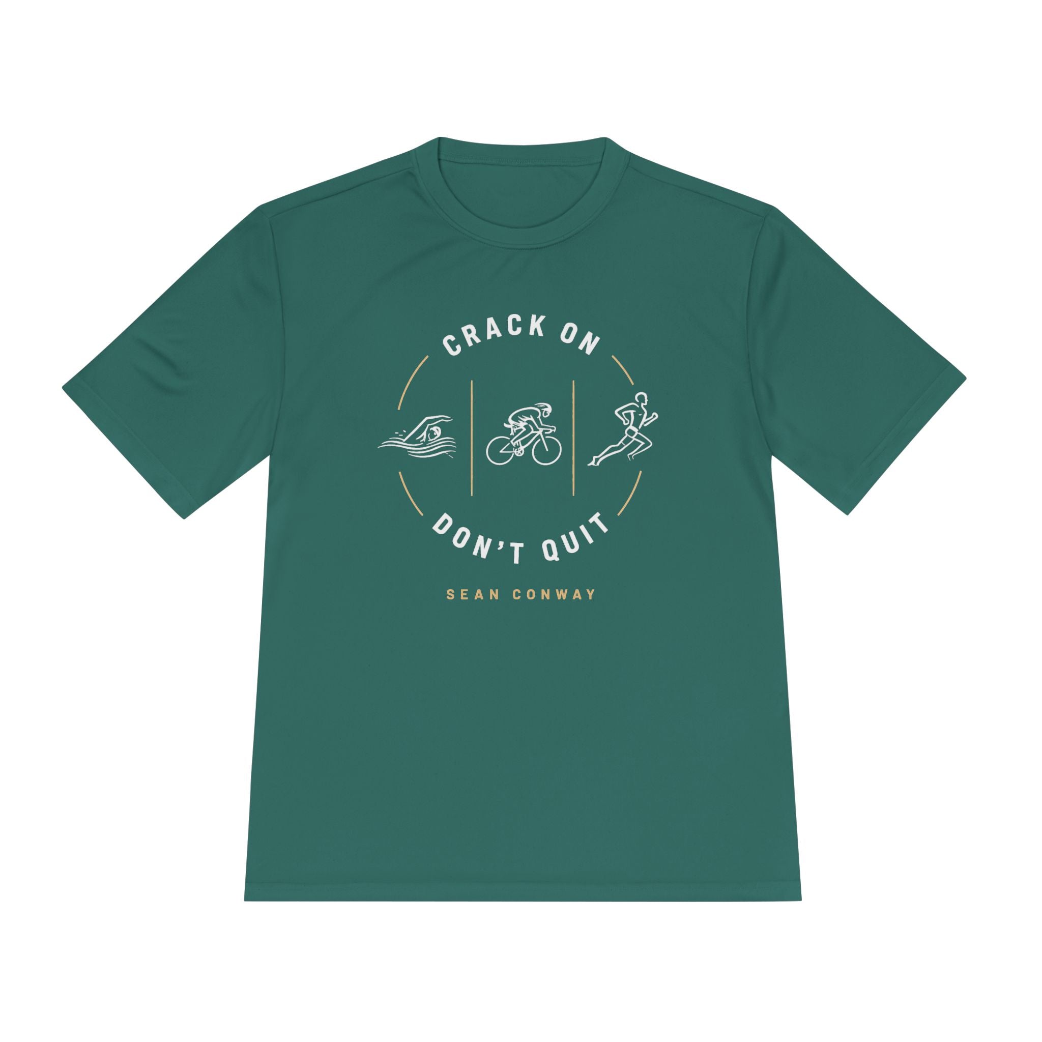 Crack On Don't Quit Active T-Shirt