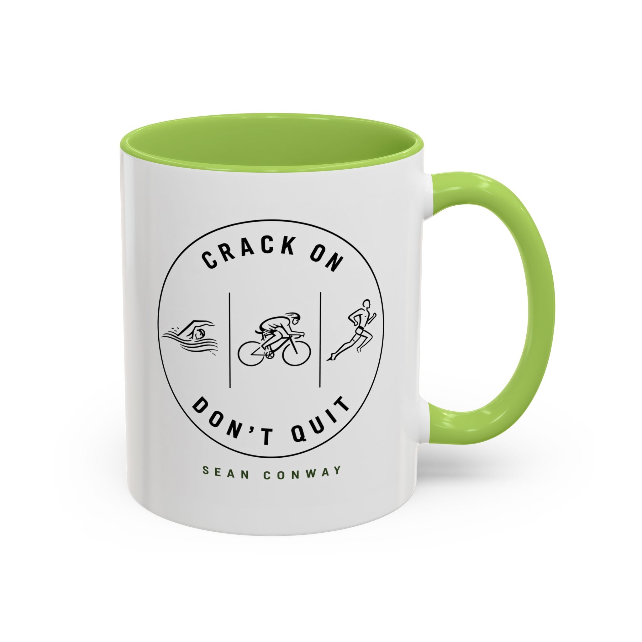 Crack on. Don't Quit. Mug