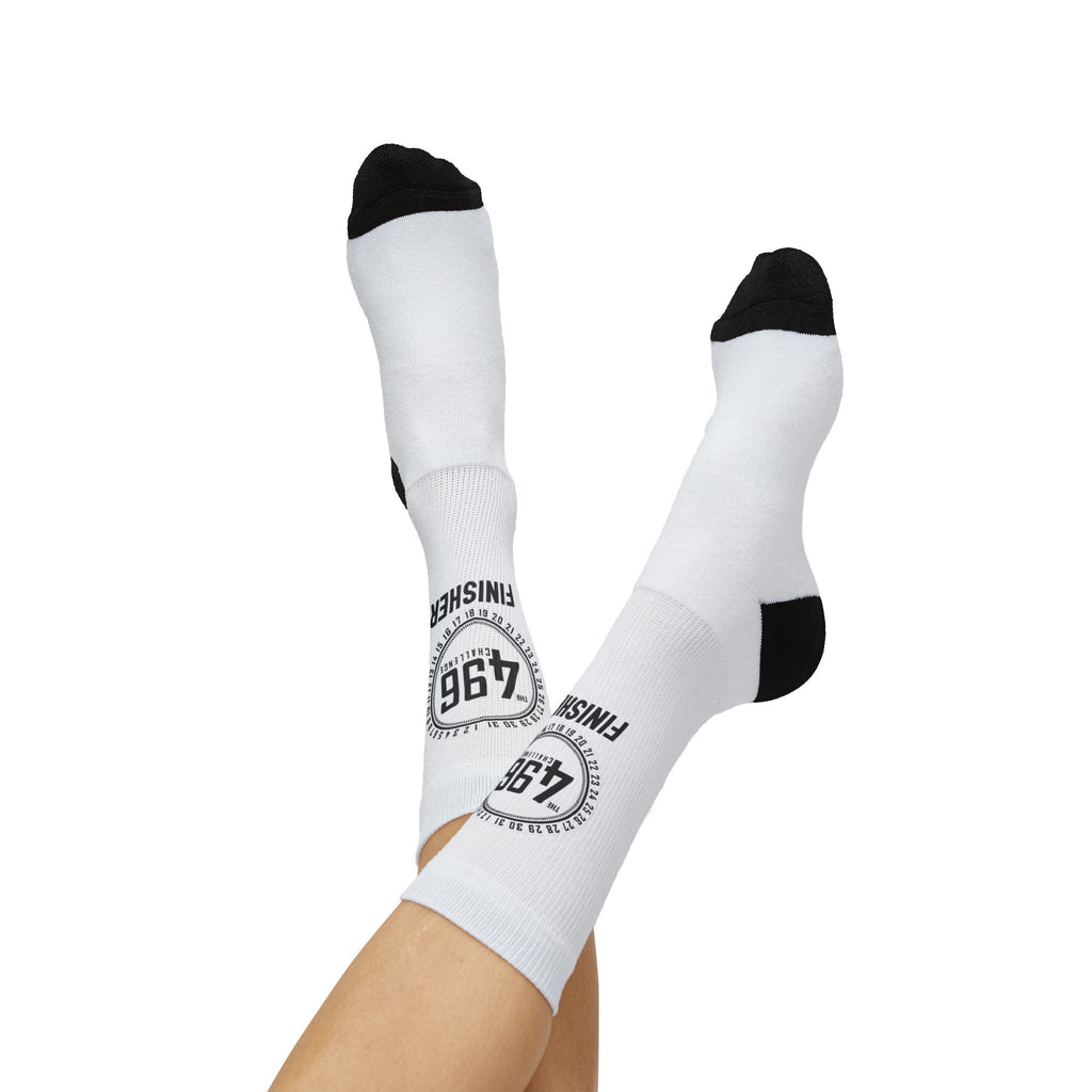 496 Challenge Finishers Socks