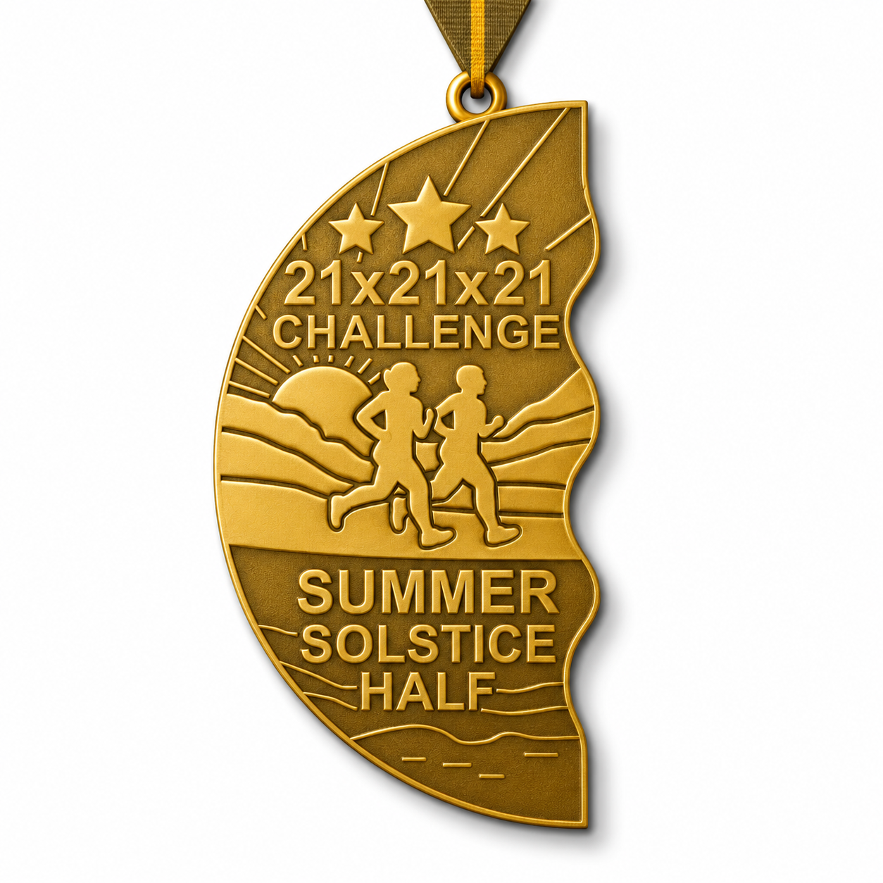 Pre-Order the 21x21x21 SUMMER Half Medal